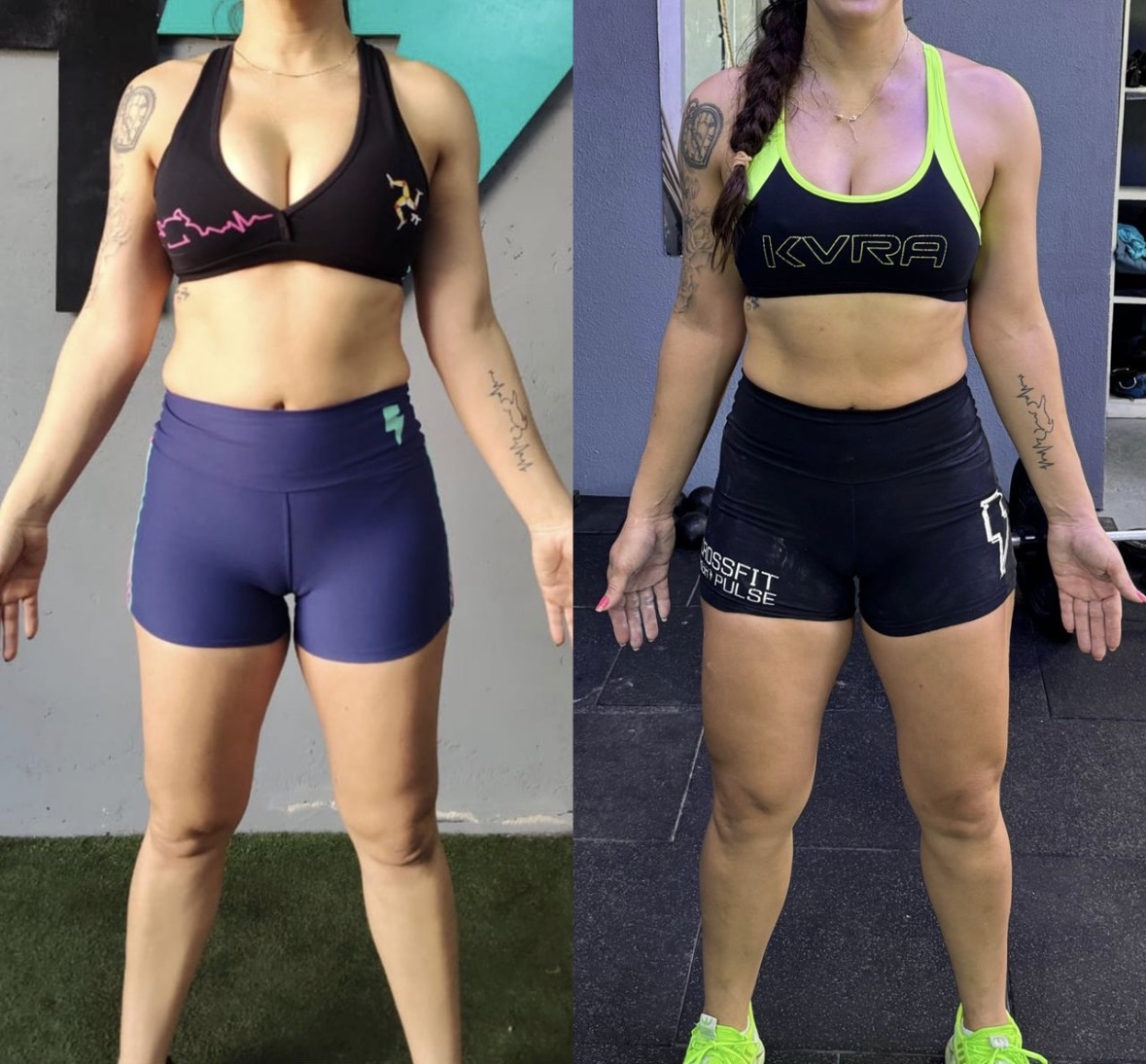 Transformação feminina — corpo